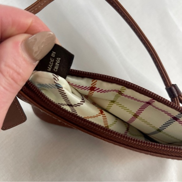 coach wristlet in brown - Picture 4 of 8